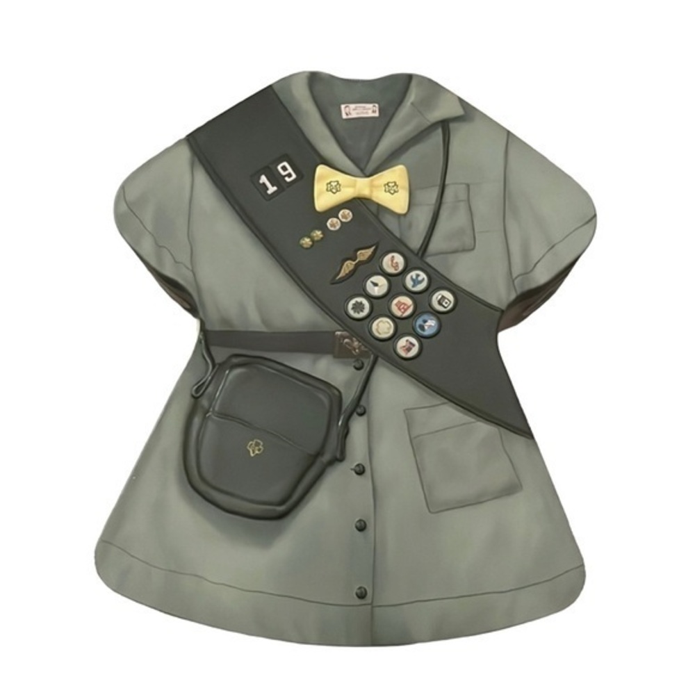 Girl Scout Vintage Uniform Tin